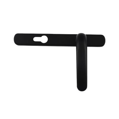 China MBZ-17 EUROPEAN PVC Door Handle Factory Direct Sale OEM Accessories Customizable Interior Aluminum Sliding Door Handle for sale