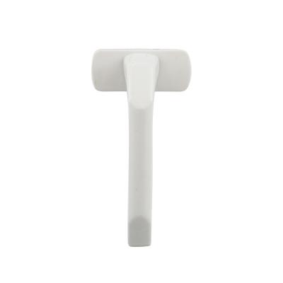 China EU design white color sliding window handle for sale