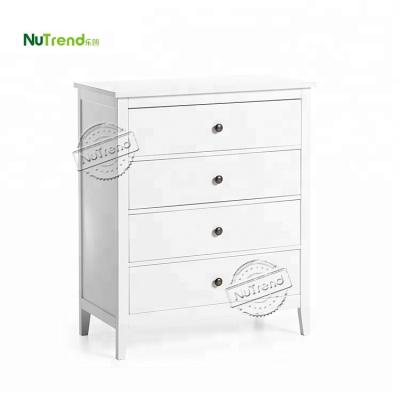 China French Antique High Grade 4 Drawers Bedroom Furniture Small Picture Modern Country Wooden Chest for sale