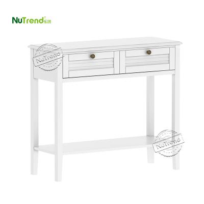 China MDF+Painted Furniture Wood And Wooden Sofa Tables Hallway Hall Entryway Industrial Console Table for sale