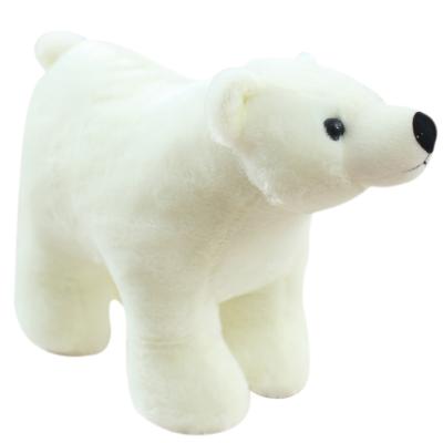 China Plush Stuffed Mini Polar Bear Mascot Toy for sale