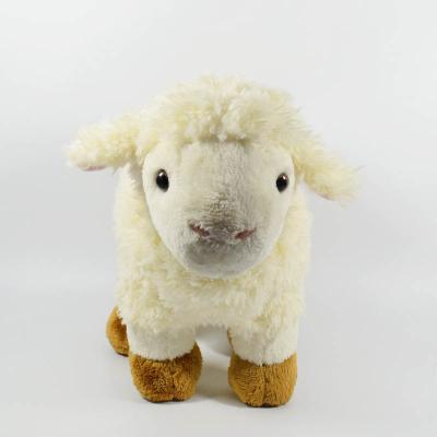 China Cute Stuffed Animal White Sheep Lamb Lamb Plush Toy Plush Lamb for sale