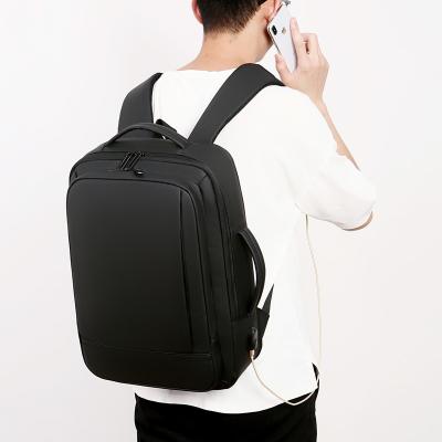 China With Custom Black USB Smart Backpack School Laptop Traveling Waterproof Backpack for sale