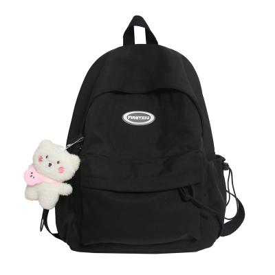 China Waterproof Custom Teenager Mochilas Nylon Multi Colors Girls School Backpack Bag for sale