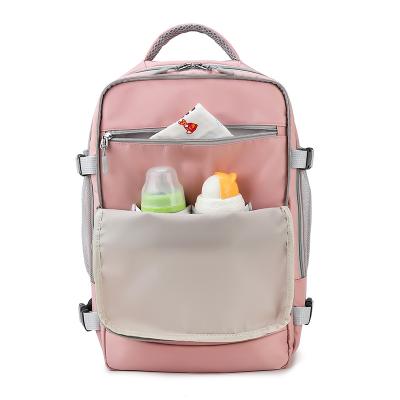 China New Design Low Price Anti-theft Bottle Pocket Baby Waterproof Insulated Diaper Backpack for sale