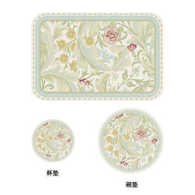 China Sustainably New Design Heat Resistant INS Single Morris Placemat for sale