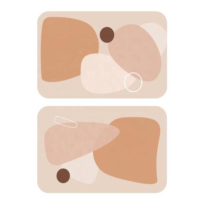 China REACH Sustainable Modern Waterproof Heat Resistance Single Place Mat for sale