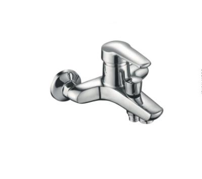 China Zinc Alloy Body Hot and Cold Brass Cross Style Mixer Tap for Bathroom in Apartments for sale