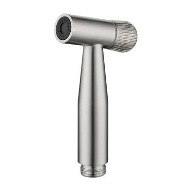 China Upgrade Your Bathroom with 304 Stainless Steel Brushed Handheld Toilet Bidet Sprayer for sale