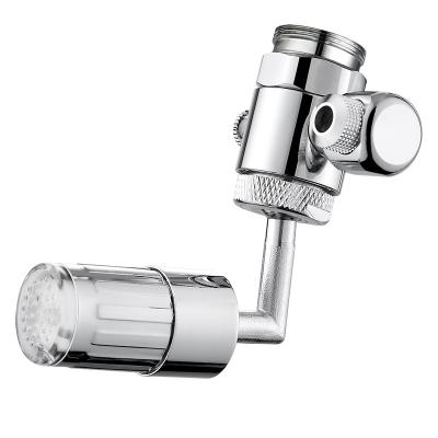 China Green LED Color 720 Swivel Sink Multi-Function Faucet Aerator for Water Conservation for sale