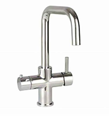 China 4 in 1 Ultra Brass Body Kitchen Taps Hot Cold Mixer Purify Instant Boiling Water Tap for sale