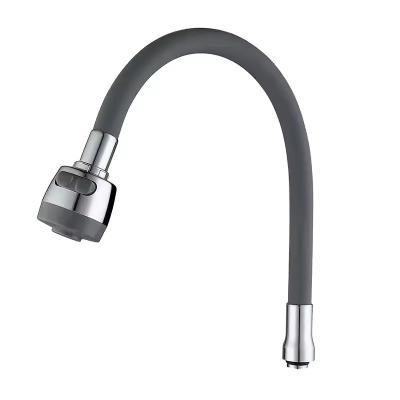 China 2024 Lizhen Hwa.Eng Colorful Silicon Flexible Mixer Tap for Customized Kicthen Faucet for sale