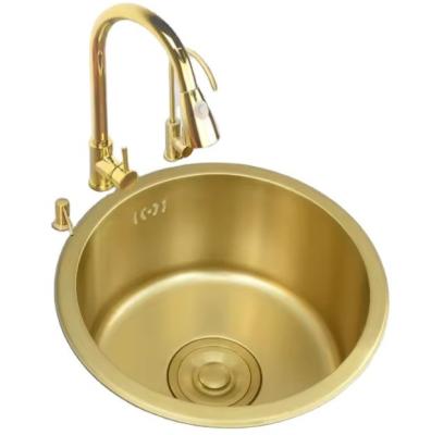 China Modern Design Stainless Steel Handmade Undermount Single Bowl Kitchen Sink with One Hole for sale