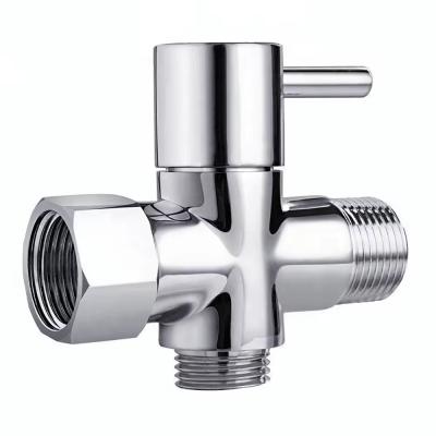 China Bathroom Accessories Metal Brass Taps Angle Valve with Work Pressure 0.8 MPa for sale