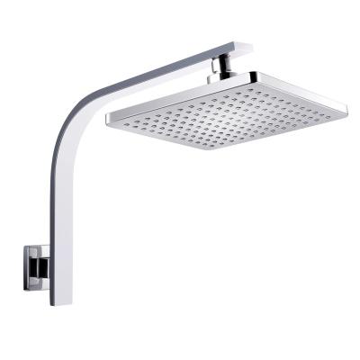 China Bathroom Shower Equipment Wall Mounted Stainless Steel Rainfall Square Shower Head for sale