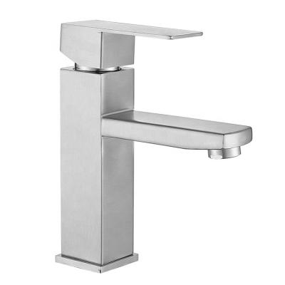 China Modern Design Stainless Steel 304 Single Handle Bathtub Faucet for Bathroom Renovation for sale