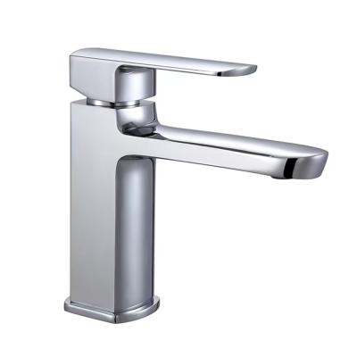 China Single Handle Baisn Faucet Hot and Cold Water Mixer for Bathroom for sale