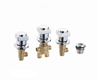 China Hot Cold Water Function Bathroom Wash Brass Bathtub Faucet Luxury for sale