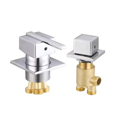 China Modern Design In-Wall Mounted Massage Hot Tub Faucet Sets for jacuzzis for sale