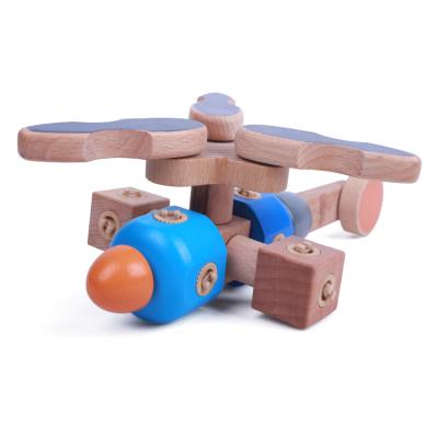 China Hot Selling Beech Wood Wooden Educational Toys With Wheels Wooden Carts Kids Gifts Wooden Study Carts for sale