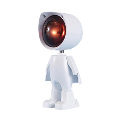 China Sunset Projection Lamp Robot Sunset Projection Lamp Background Atmosphere Rainbow Light Lamp for Home Cafe for sale