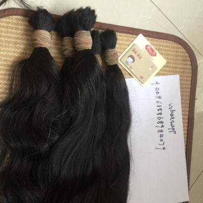 China Best selling silky straight wave products unweft hair bulk hair for wig making for sale