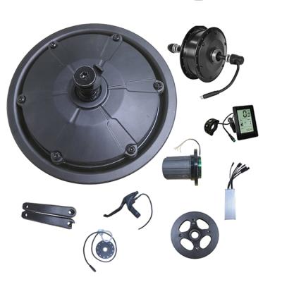 China Ebike 36v Lightweight 500w Geared Conversion Kit Electric Hub Motor Wheel for Electric Dirty Bike for sale