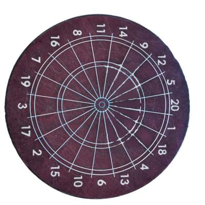 China Professional Tournament Sisal Hair Dart Board From The Latest Sisal 2021 Style Factory for sale