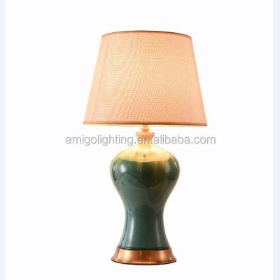 China 2018 modern new European ceramic bed side table lamp TC16S for sale