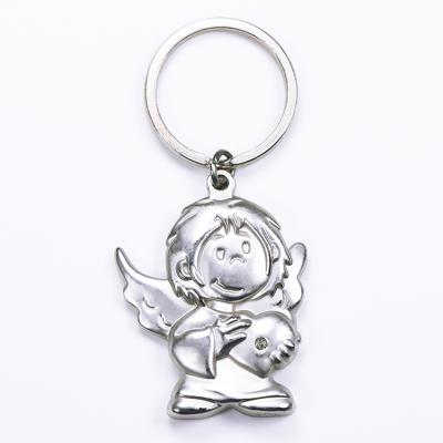 China Guardian Angel Keychain Angel Keychain Car Key Chain Zinc Alloy Key Chain for sale