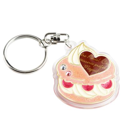 China Businese Gifts Sparkle Custom Acrylic Key Chain Anime Key Chain Acrylic Key Chain for sale