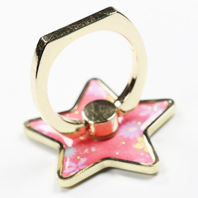 China Convenient Custom Star Shape Metal Cell Phone Holder Phone Iron Ring for sale