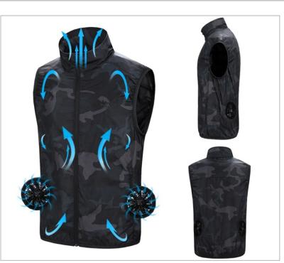 China OEM Breathable Cooling Vest In Summer Fan for sale