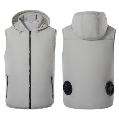 China 2022 Amazon Breathable Hot Selling Air Conditioned Clothes Air Fan Jacket Cooled Summer Workwear Invest for sale