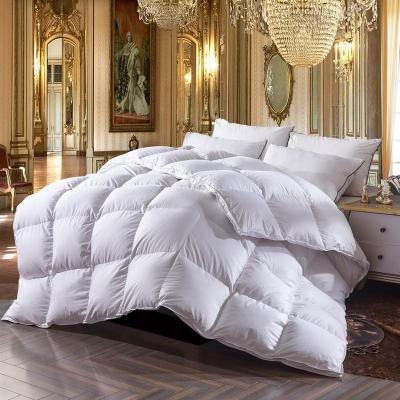 China Beautiful Goose Down Comforter Set Duck Down Feather Filled Comforter for sale