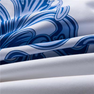 China Folded Sell 100% Cotton Fitted Sheets And Flat Sheet Set Queen Size Luxury European Design Bedding Set Wholesale With Duvet Cover for sale