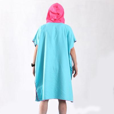 China Rob Para Surf Poncho With Viable Dry Zipper Waterproof for sale