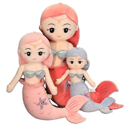 China Plush Kawaii Mermaid Plush Toys Soft Animal Pillow Stuffed Toy Dolls Children Boys Girls Birthday Gifts for sale