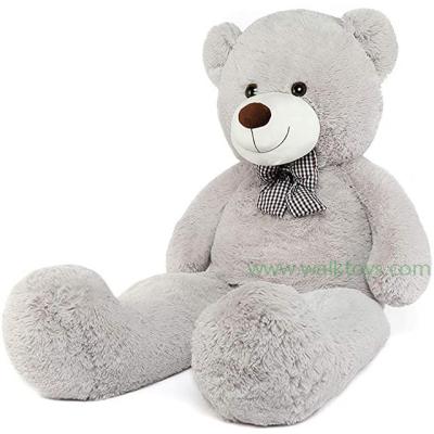 China Plush Stuffed Giant Gray Cute Teddy Bear Plush Stuffed Toys Sleep Sleep For Kids And Adult for sale