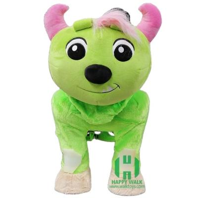 China Ride On Toy Green Color Animal Cow Electric Scooters Ride On Horse Toy Outdoor Animal Electric Ride On Horse For Kids Or Adults for sale