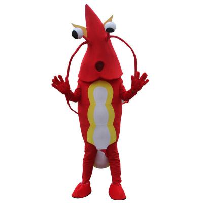 China Party Lobster Mascot Costume Cosplay Costume Party Game Carnival Costume for sale