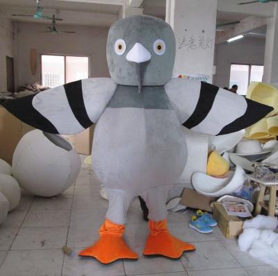 China Good quality bird cartoon pigeon mascot adult costumes custom made promotion party mascots costumes for sale for sale