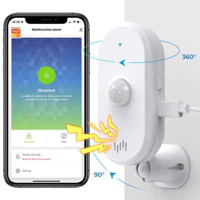 중국 투야 스마트 와이파이 피어 모션 센서 홈 보안 시스템 탐지장 알람 앱 원격 제어 타이밍 무장 판매용