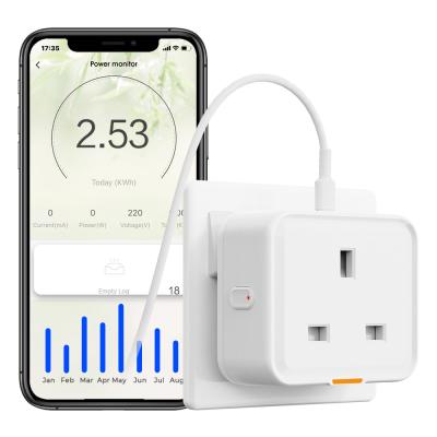 Κίνα Το Tuya Smart Home Plug UK Socket Travel Adapter Conversion Outlet APP Η φωνή λειτουργεί με την Alexa Type C 16A WiFi RF433 προς πώληση