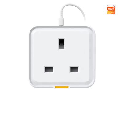 China Tuya Smart Home Plug: UK Socket Travel Adapter with Type-C, 16A WiFi RF433, App & Voice Control, Compatible with Alexa for sale