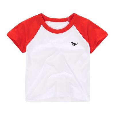 China Rode en Witte 140CM Unisex-Kinderen die de Leuke T-shirts van het de Zomerkamp voor Heet Weer koelen Te koop