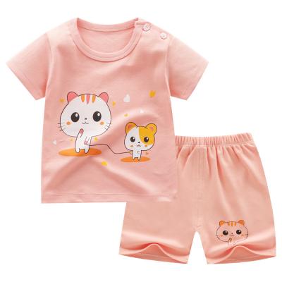 China Children's Outfit Sets Leisure Sports Style Suit Boys And Girls Two-Piece Suit for sale