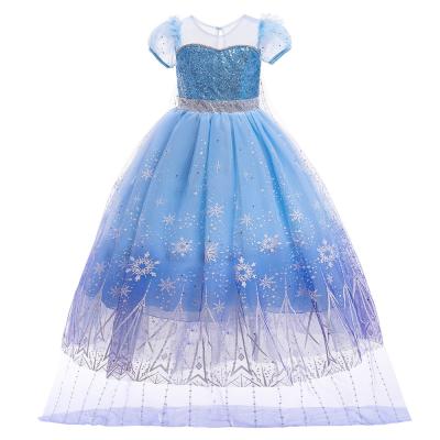 China 140CM de Kleding van Kinderen op Kostuumsprinses Dresses Mesh Cape Detachable Te koop