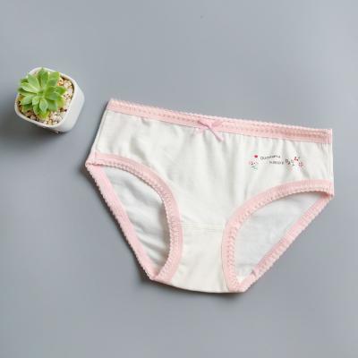 China 130cm White Children'S Cotton Underwear Briefs Head For Girls for sale