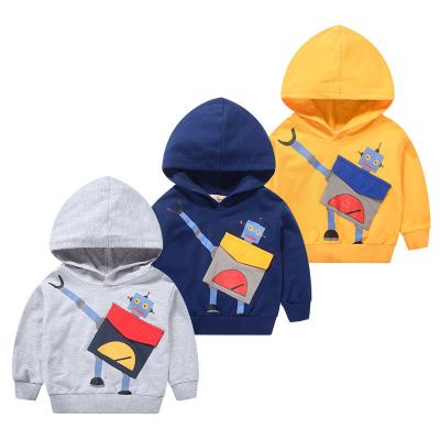 China Jungen Hoodie-Strickjacken-Junge stattet der Sport-Hemden der neue koreanische Versions-Kleinkind-kleine Jungen-Sweatshirt-Pullover-Kinder aus zu verkaufen